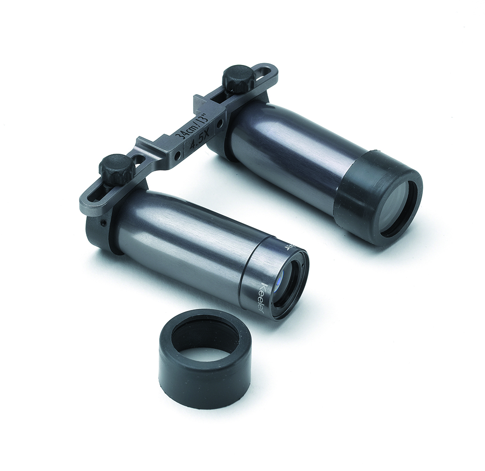 Prismáticos: aumento de 5,5x